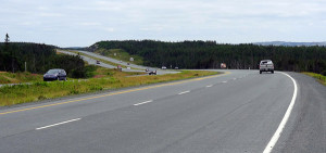 The road to St. John's.