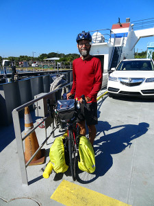 On the ferry to Mayport.Photo by Bob.