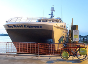 Loaded Bike vs Passenger Ferry