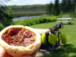 Two butter tarts can almost make you forget about the headwinds!
