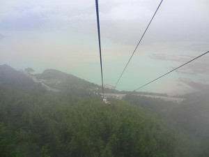 A misty morning in Squamish.