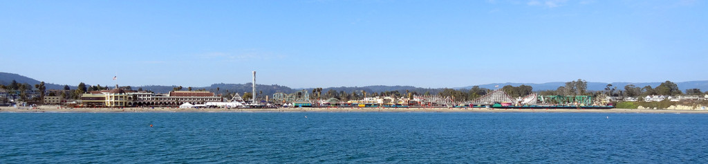 Santa Cruz Boardwalk (from the wharf)