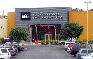 My first visit to REI.