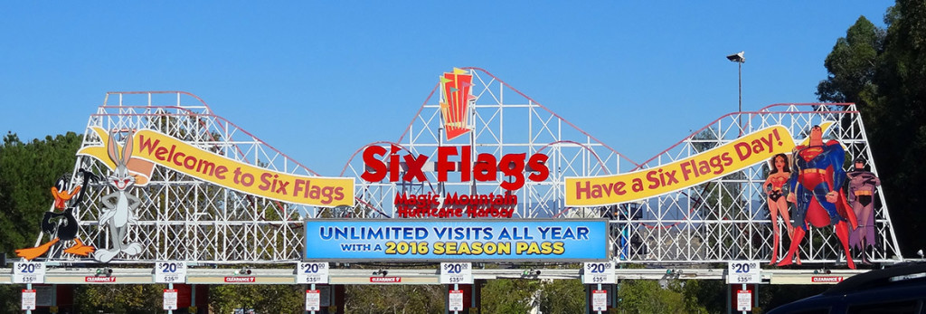 Welcome to Six Flags Magic Mountain