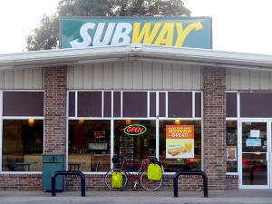 Last Subway for a while.