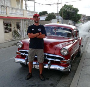 Hanging out in Cuba.