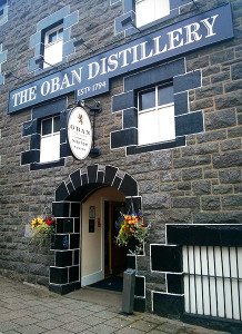 Distillery in the heart of town.