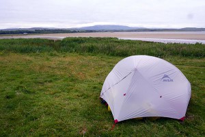 An excellent place to wild camp along the north of Loch Ardaal.